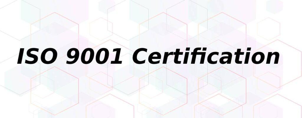 Iso 9001 Certification 0062